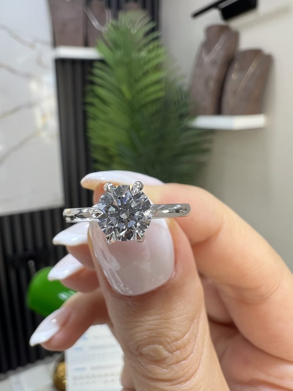 Tiffany Model Tektaş Yüzük 1.01 ct
